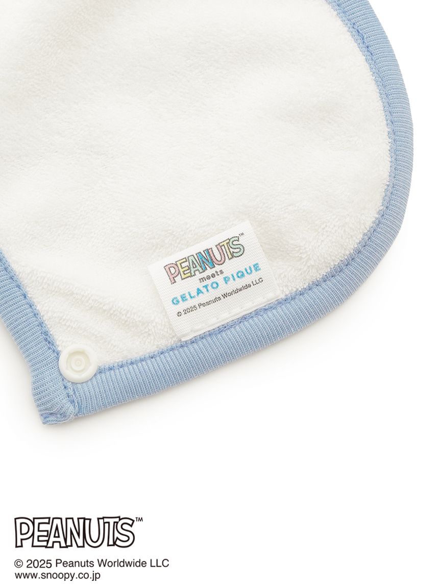 PEANUTS PUPPIES】【BABY】ロゴスタイ(スタイ)｜ルームウェア