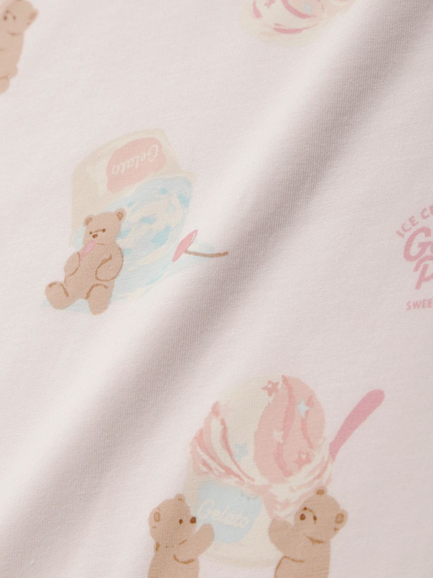 BABY】アイスクリームベア柄ブランケット(ブランケット)｜ルームウェア