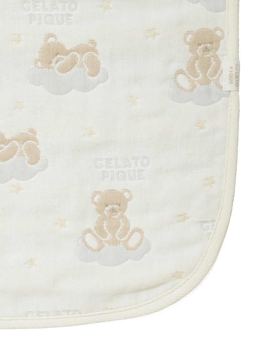 希少♡ジェラピケ♡【BABY】 dreamy bear柄 毛布 BABY】ドリーミーベア柄6重ガーゼブランケット(ブランケット)｜ルーム