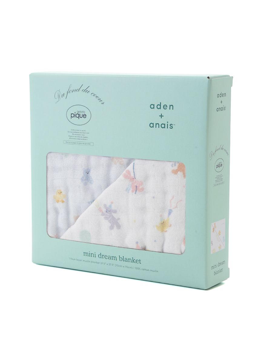 ONLINE限定】【aden + anais】【BABY】リバーシブルブランケット/ミニ