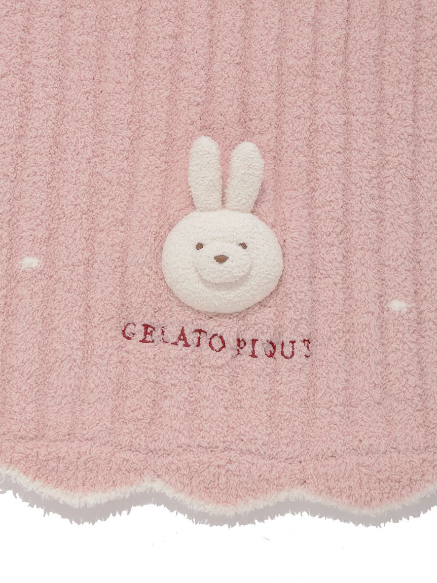 ラッピング済み】ベビモコラビットブランケット&マルチクリップSET