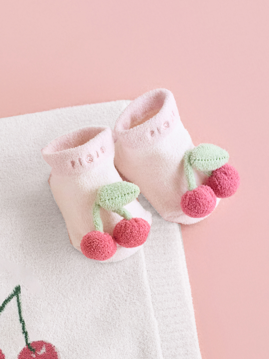 人気商品は BABY】エアリーモコチェリーソックス(ソックス)｜ルームウェア 服＆ファッション小物