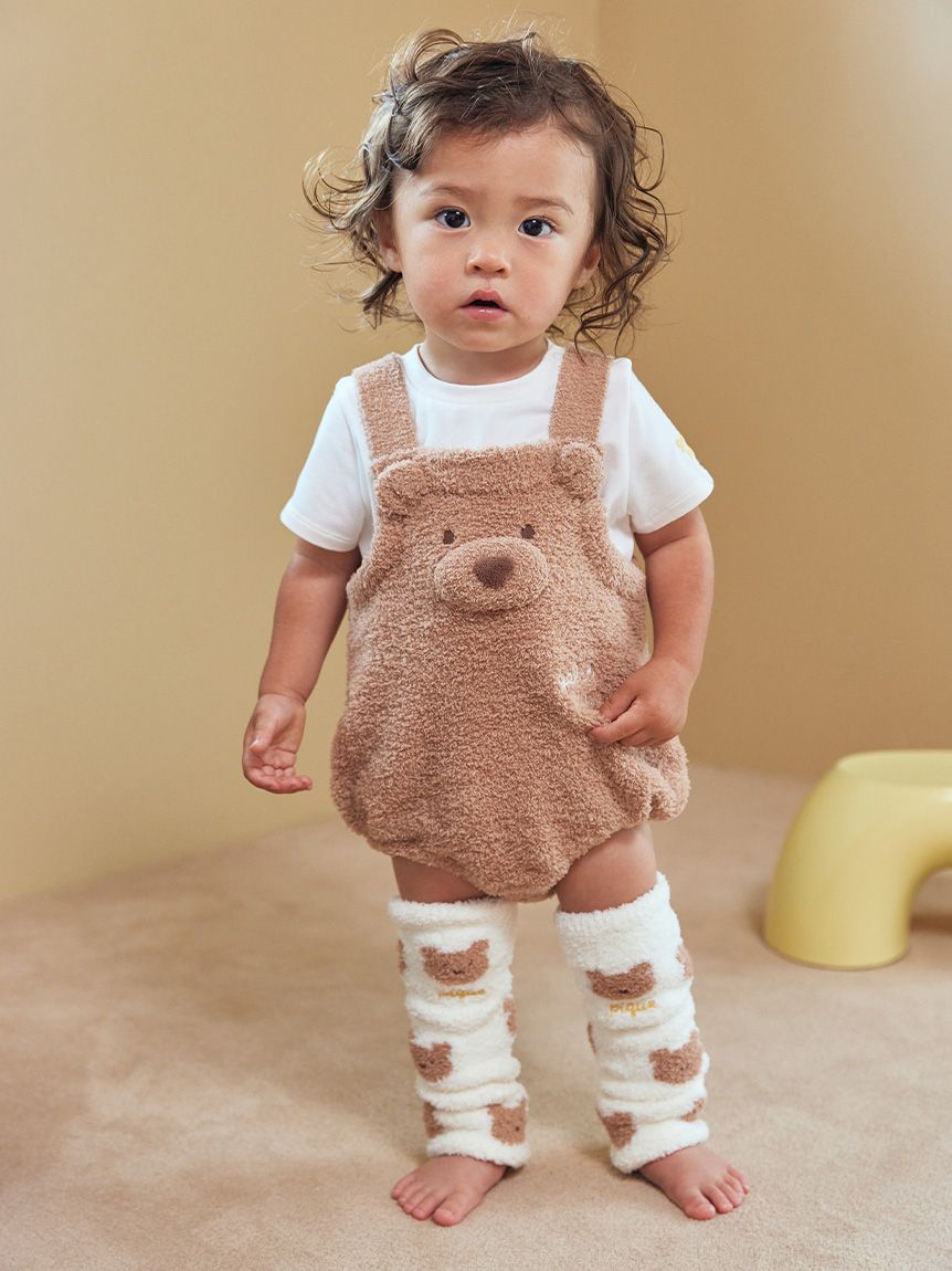 BABY】ベビモコベアジャガードレッグウォーマー(レッグウォーマー