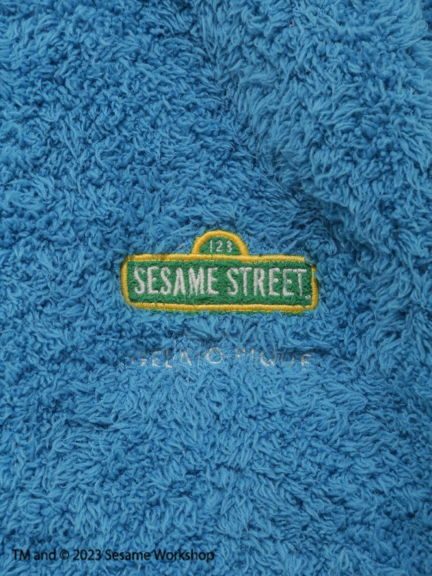 SESAME STREET】【BABY】クッキーモンスターロンパース(ロンパース 