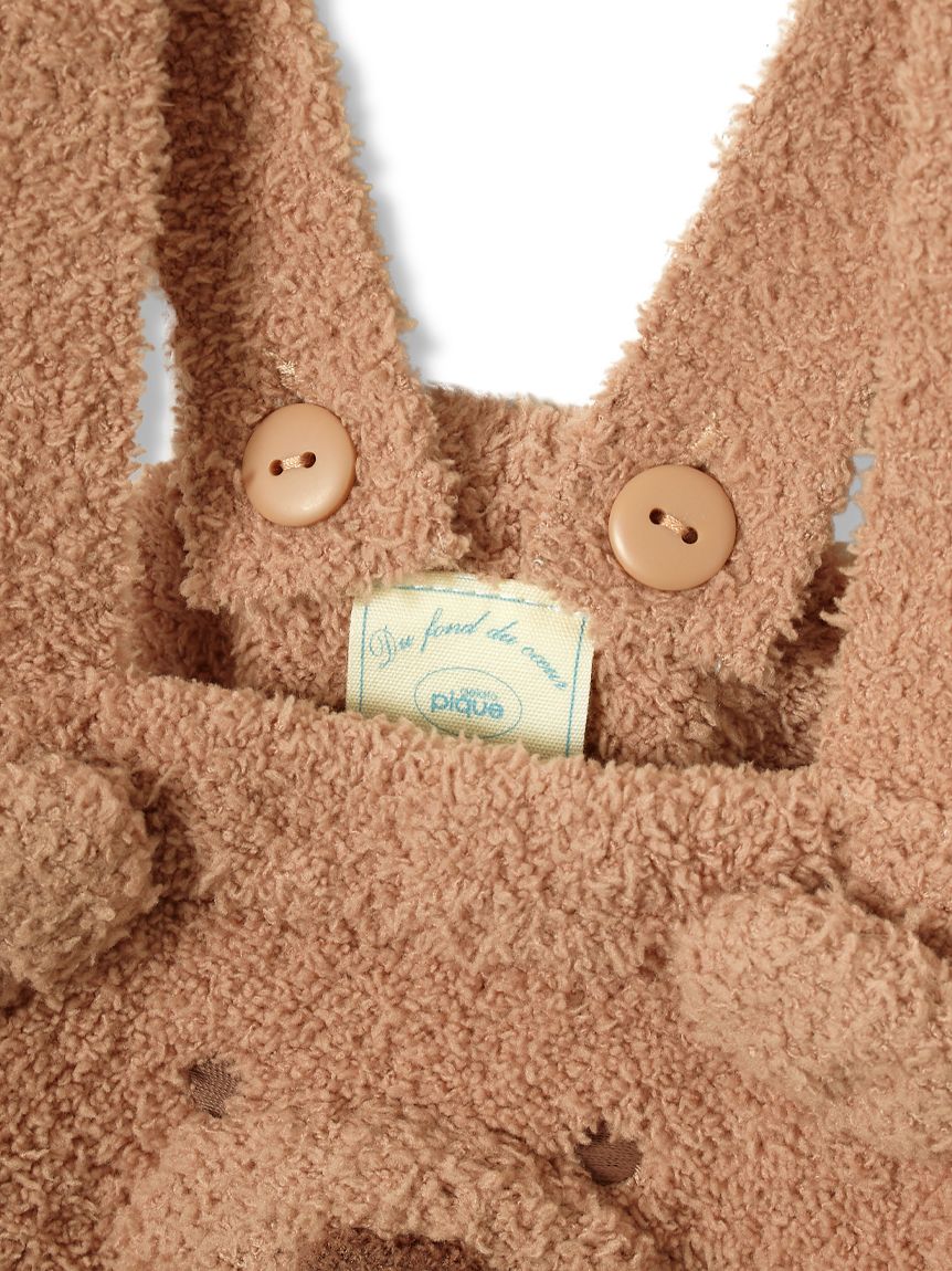 ラッピング済み】【BABY】ベビモコはちみつベアロンパース&レッグ