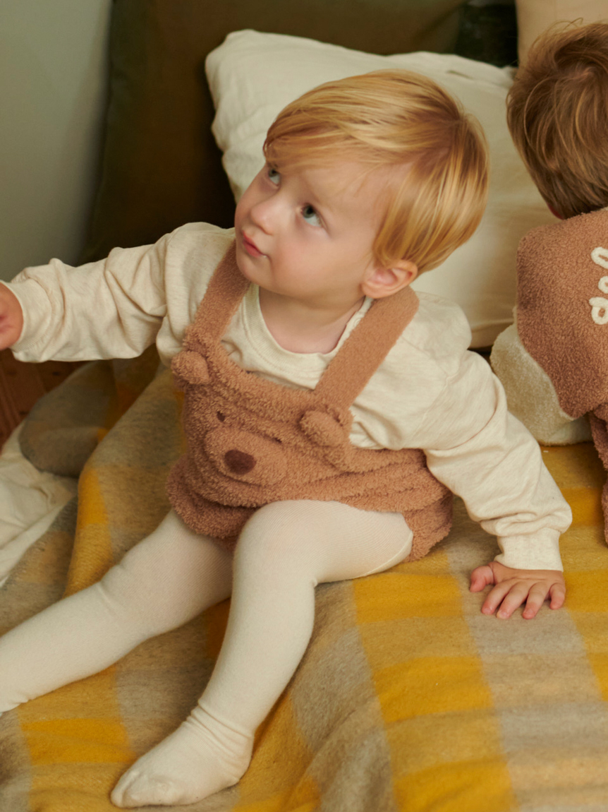 gelato pique ベビモコはちみつベアロンパース／エプロン BABY】ベビモコはちみつベアロンパース(ロンパース)｜ルーム