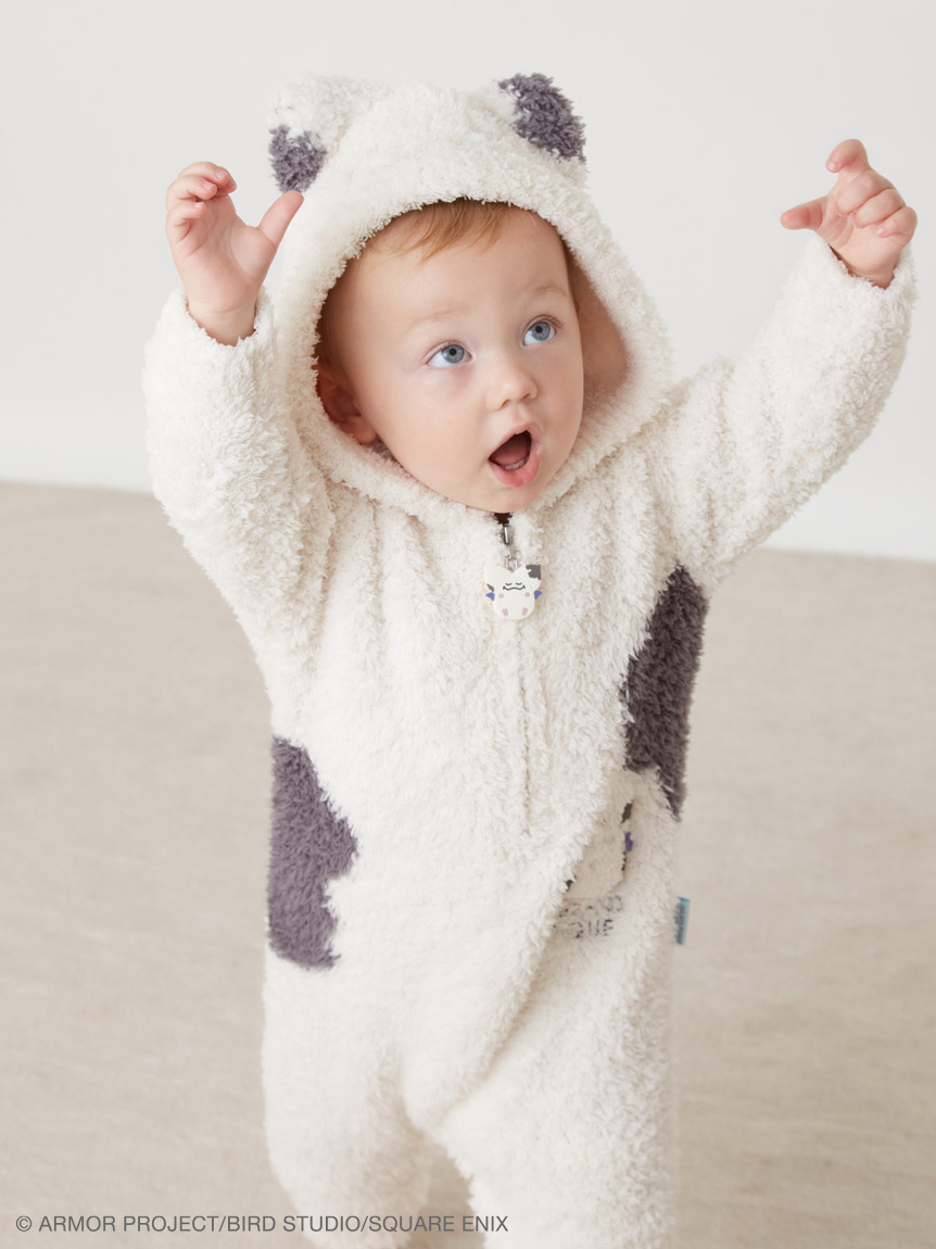 ジェラートピケ　ドラクエ　モーモン　ルームウェアセット　S−M ドラゴンクエスト】【キッズ】ジェラートモーモンパーカ＆ハーフパンツ