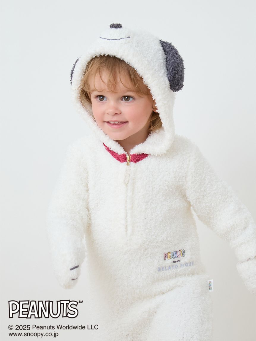 PEANUTS PUPPIES】【BABY】スヌーピーロンパース(ロンパース)｜ルーム