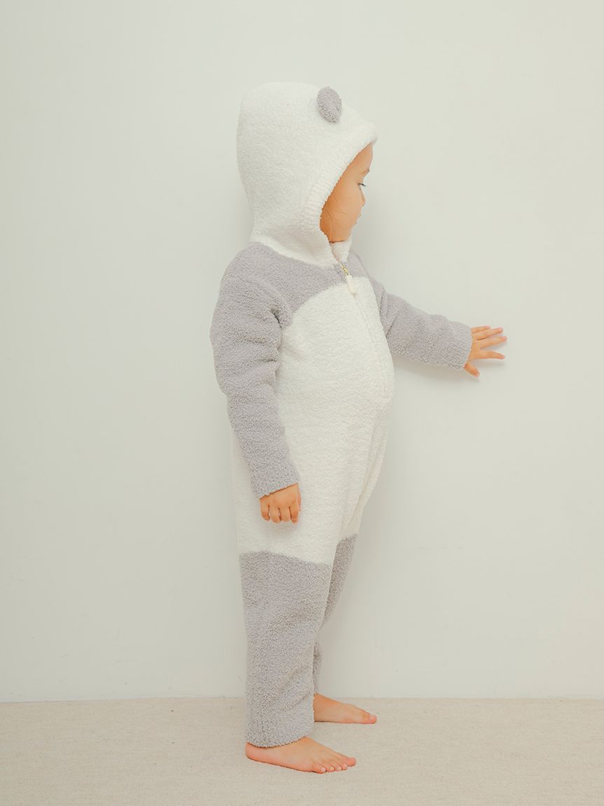 【販路限定商品】【BABY】パウダーアニマルロンパース | PBNO259025