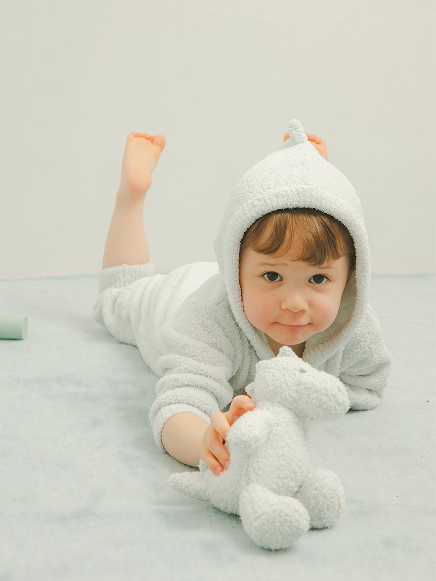 【販路限定商品】【BABY】パウダーアニマルロンパース | PBNO259025