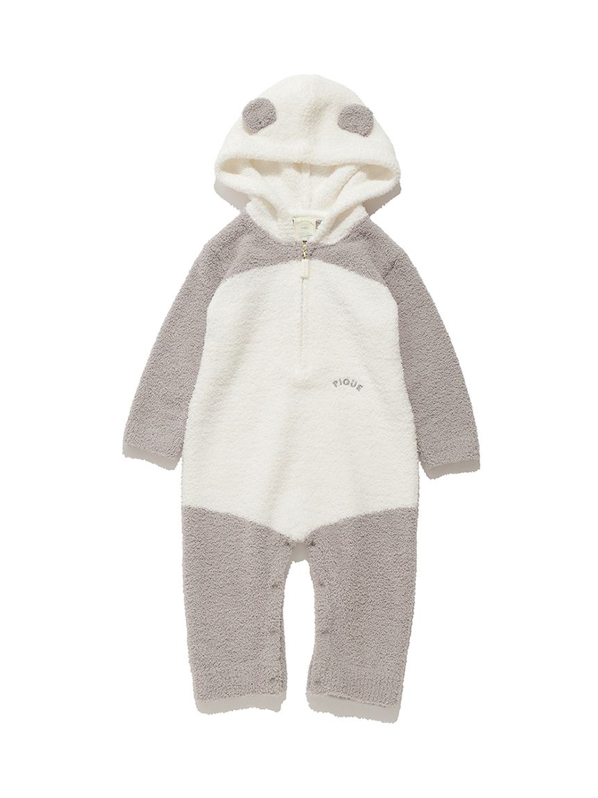 【販路限定商品】【BABY】パウダーアニマルロンパース | PBNO259025