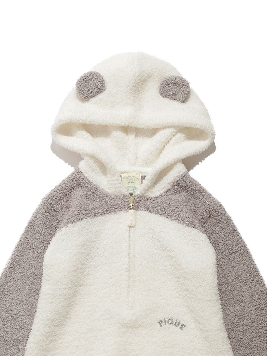 【販路限定商品】【BABY】パウダーアニマルロンパース | PBNO259025