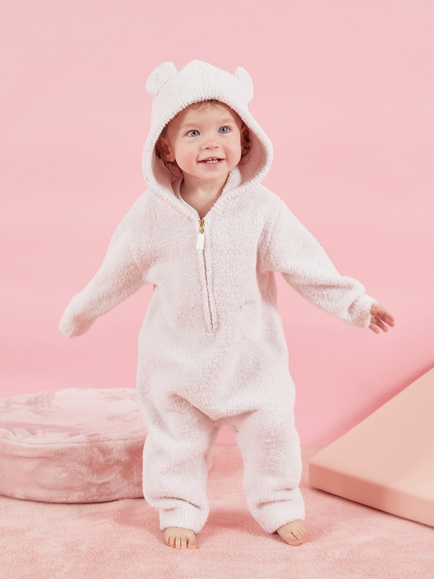 GELATO PIQUE ジェラートピケ クマフードロンパース 限定カラーあり】【BABY】パウダーベアロンパース(ロンパース)｜ルーム