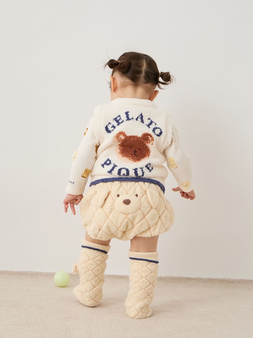 BABY】エアリーモコメロンパンドッグブルマ(ショートパンツ)｜ルーム