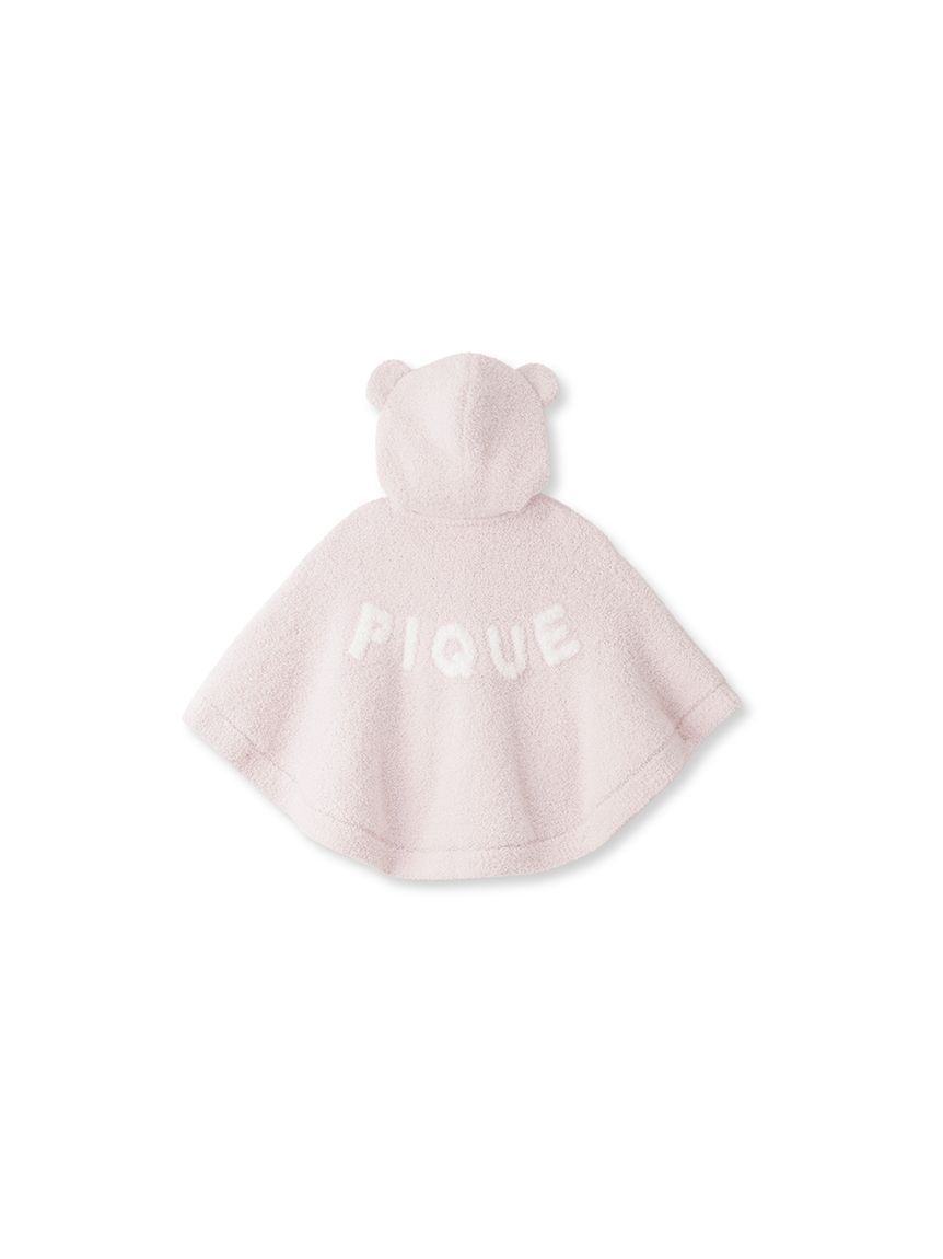 ONLINE限定カラーあり】【BABY】パウダーベアポンチョ(ポンチョ
