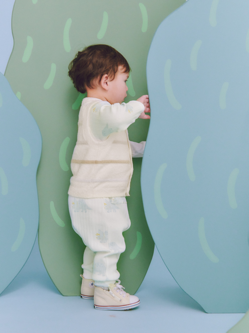 【BABY】スムーズィーカラフルボーダーベスト | PBNT251448