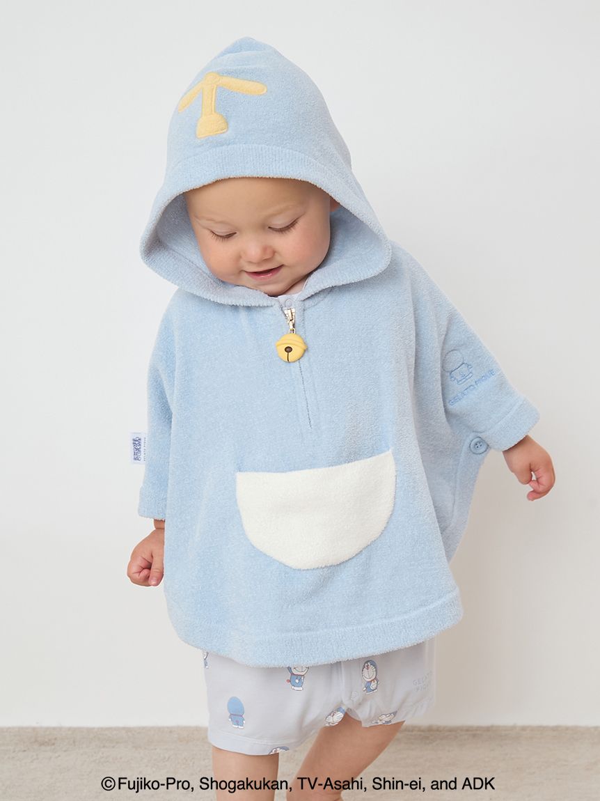 ジェラートピケ　ドラえもん　ドラミちゃん　ルームウェア　バスポンチョ gelato pique｜【ドラえもん】【Sleep】バスポンチョ | Rakuten