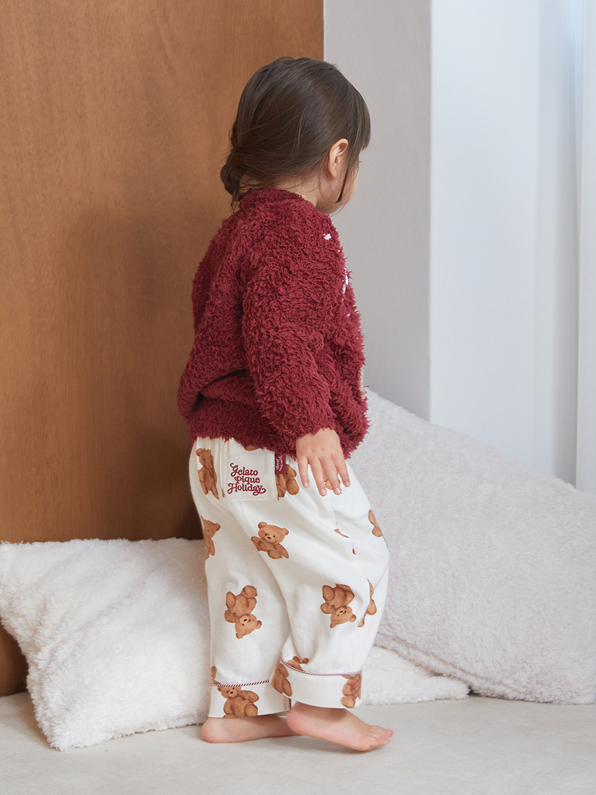 HOLIDAY】【BABY】ジェラートスノーベアジャガードプルオーバー(ニット