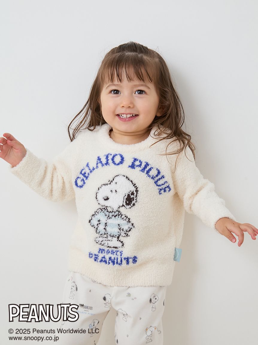 PEANUTS】【BABY】オリジナルアート ジャガードプルオーバー(ニット