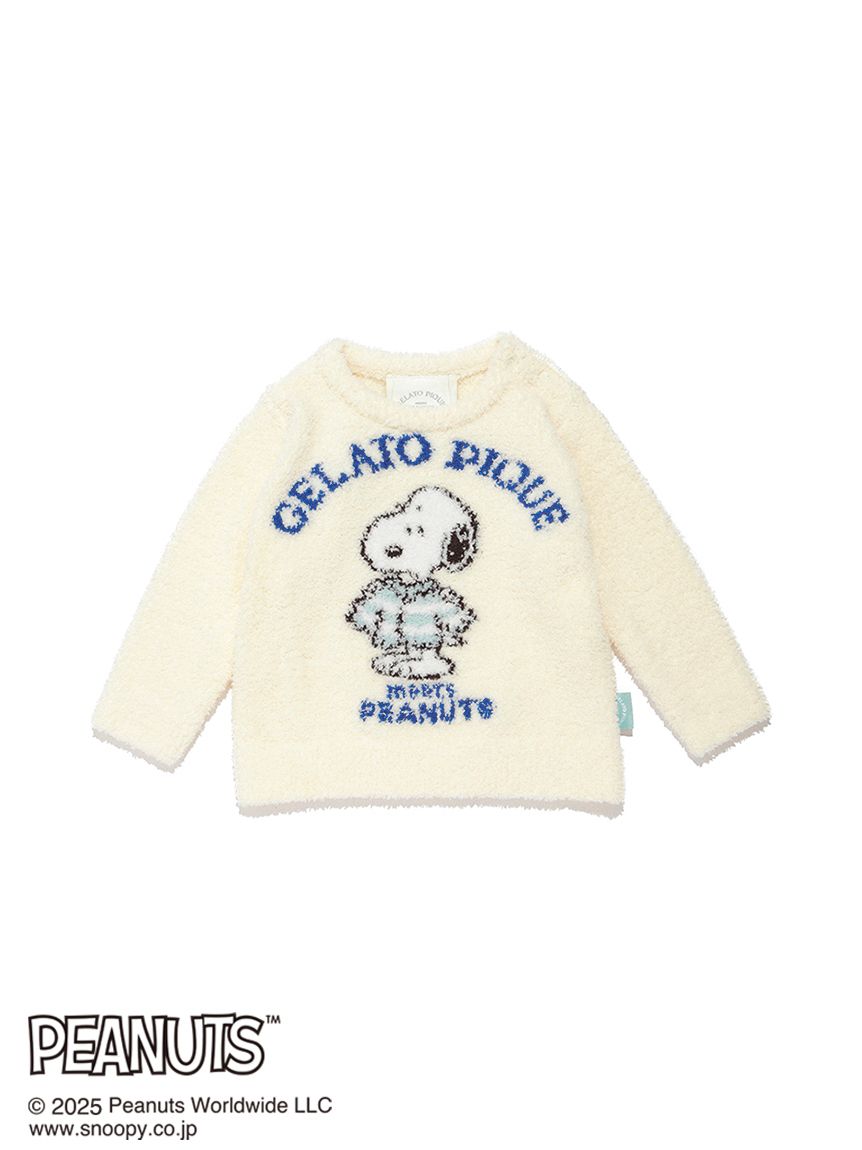 【新品】ジェラピケ PEANUTSオリジナルJQDプルオーバー＆ショートパンツ ジェラートピケ gelato pique 【PEANUTS】【ONLINE限定】オリジナル