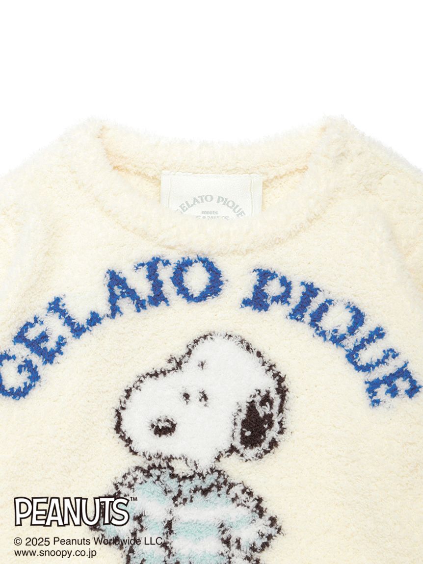 PEANUTS】【BABY】オリジナルアート ジャガードプルオーバー(ニット