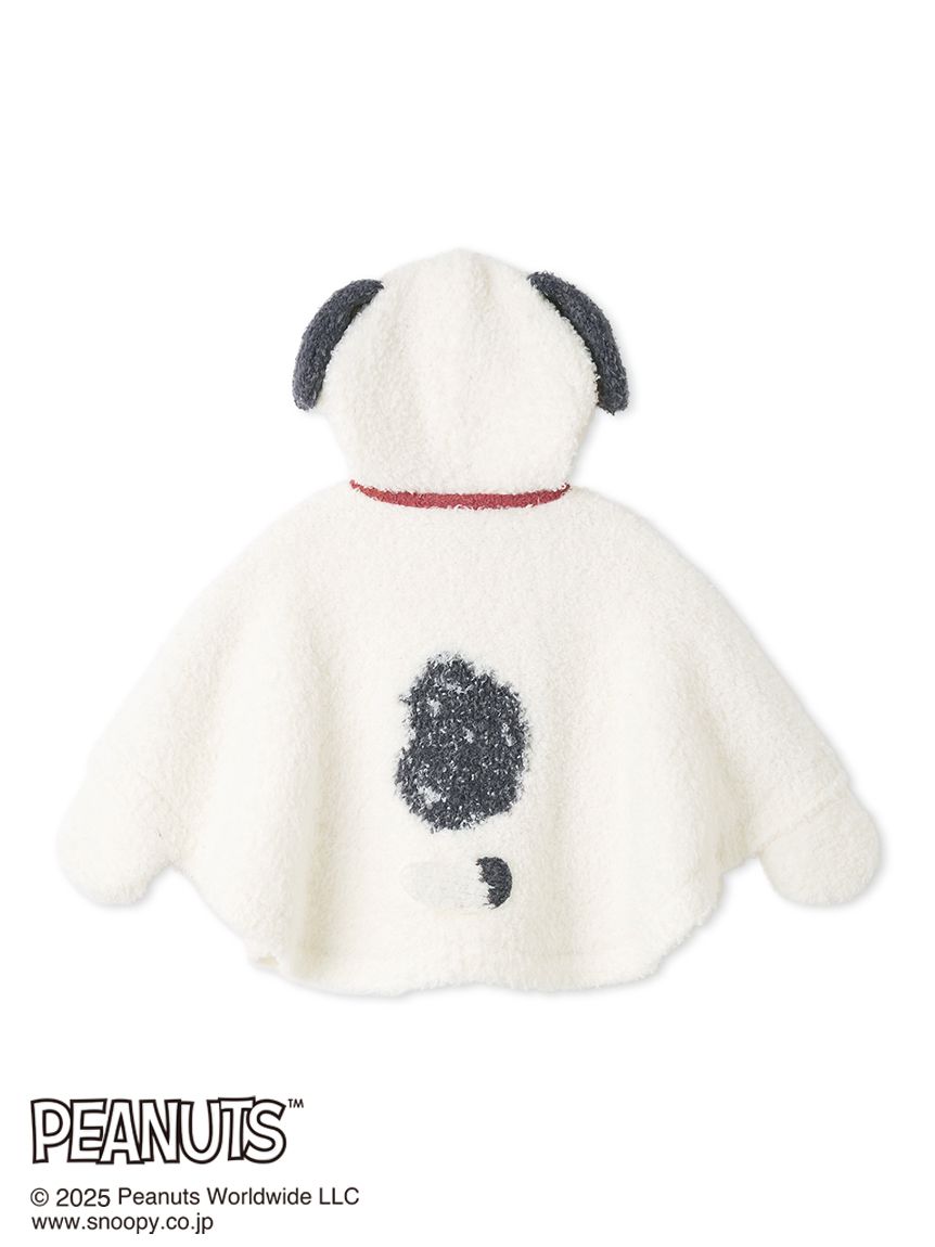 PEANUTS PUPPIES】【BABY】スヌーピーポンチョ(ポンチョ・パーカ