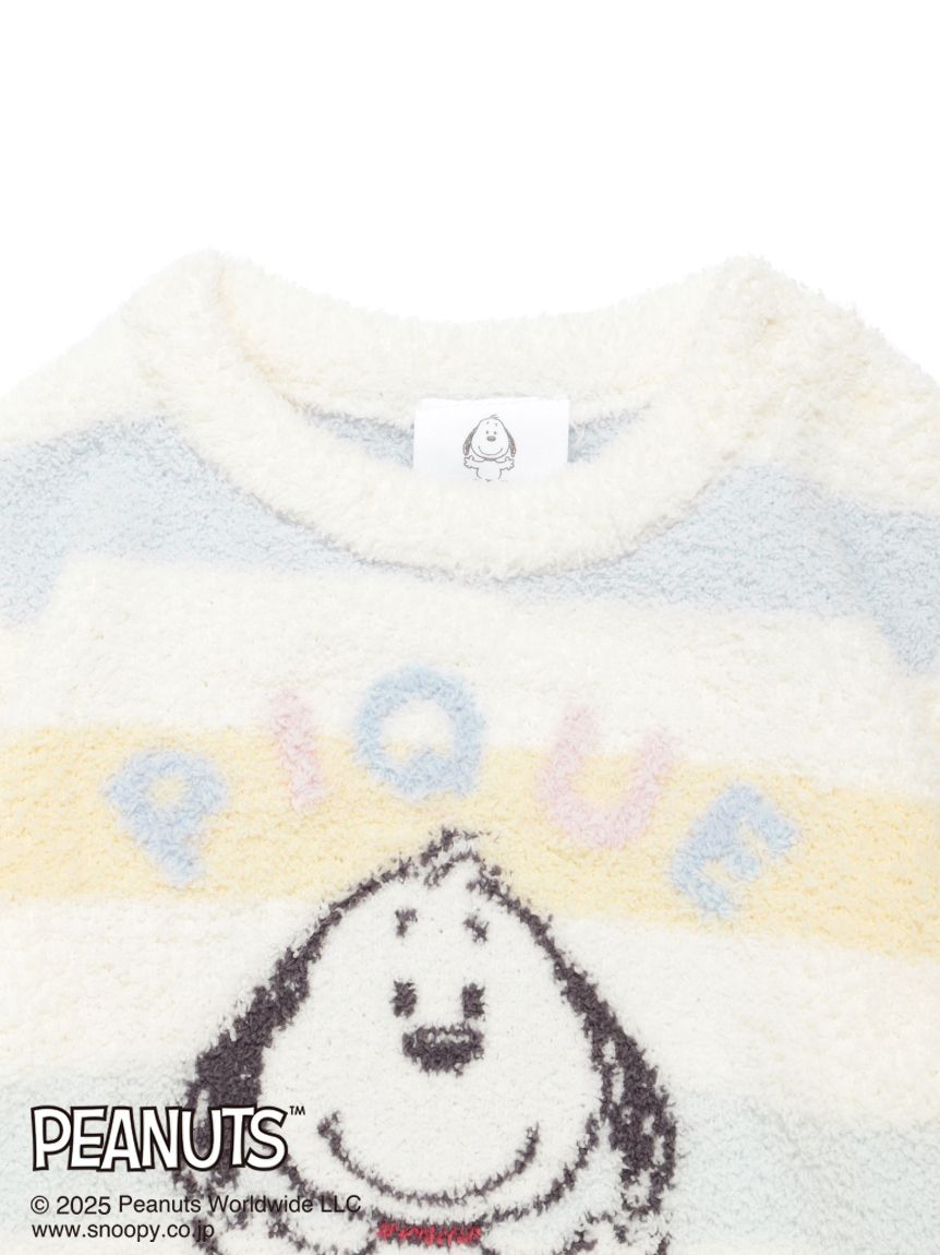 ジェラートピケ　PEANUTS ベビモコプルオーバー＆ロングパンツ スヌーピー gelato pique（ジェラートピケ）の「【PEANUTS】【HOMME】ベビモコ
