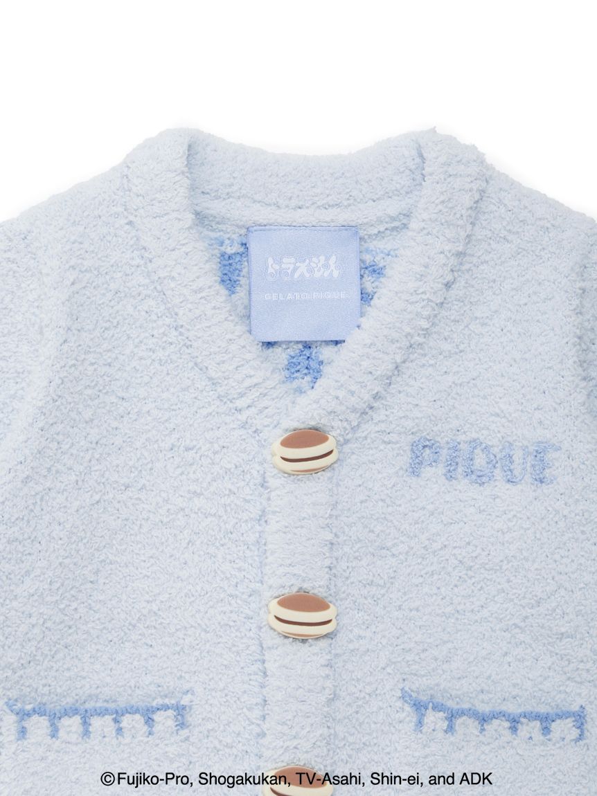 ドラえもん】【ベビー】ベビモコジャガードカーディガン(ポンチョ