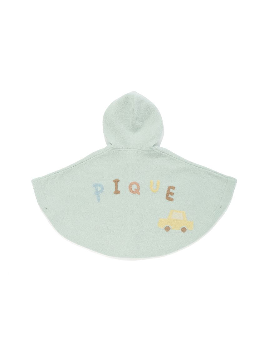 BABY】エアリーモコドローイングベアポンチョ(トップス)｜ルームウェア