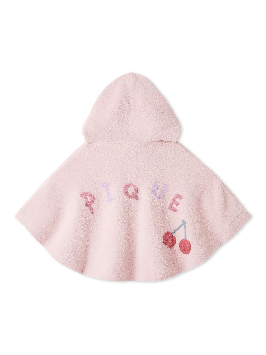 BABY】エアリーモコドローイングベアポンチョ(トップス)｜ルームウェア