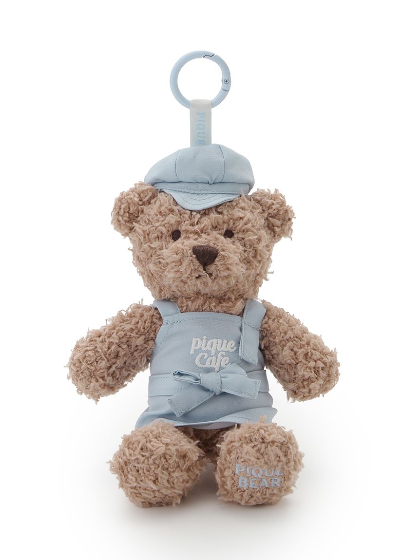 PIQUE BEAR】【cafe】ぬいぐるみチャーム(チャーム)｜ルームウェア