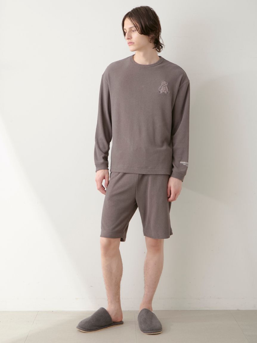 UNDERSON UNDERSON】【HOMME】パイルハーフパンツ(ハーフパンツ