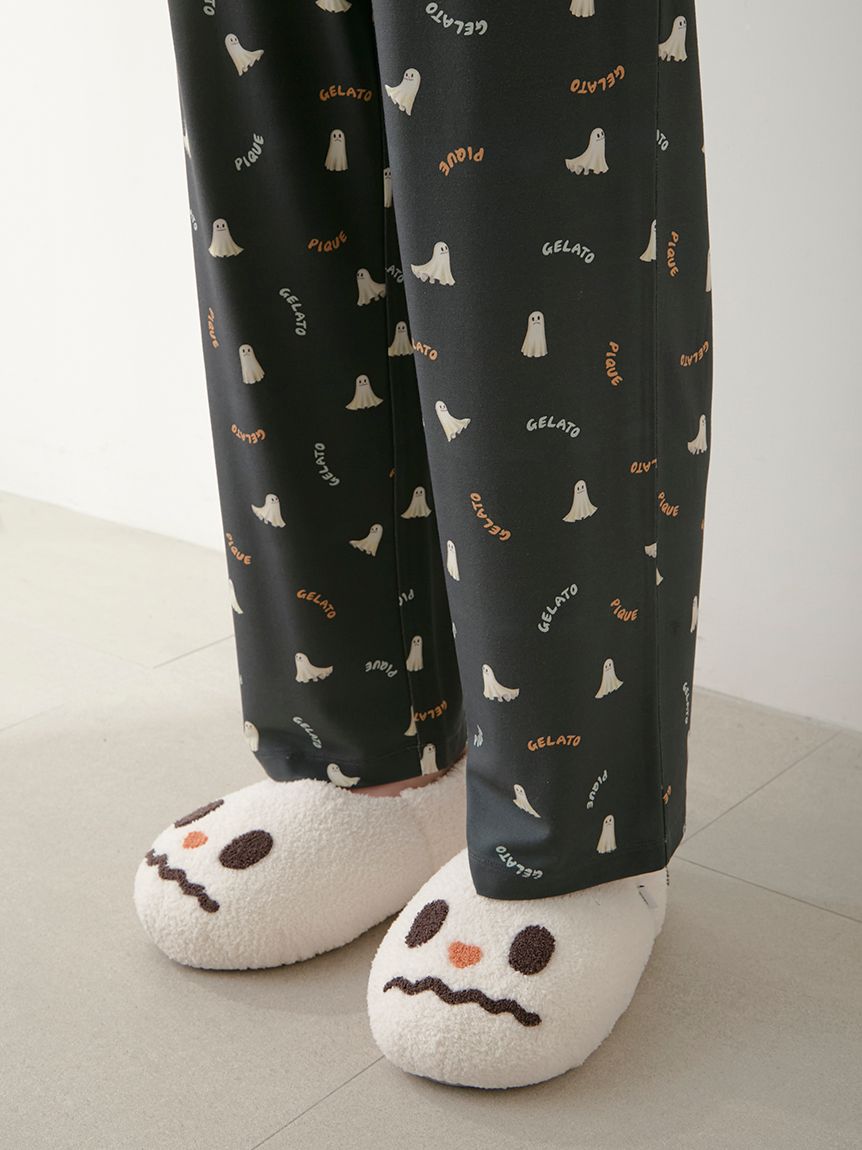 HOMME】TRICK GHOST柄 ロングパンツ(ロングパンツ)｜ルームウェア