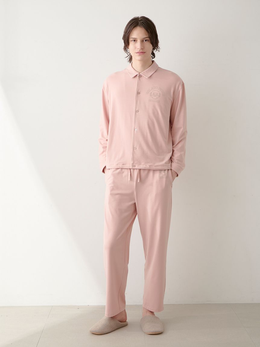 HOMME】レーヨンカレッジロゴロングパンツ(ロングパンツ)｜ルーム