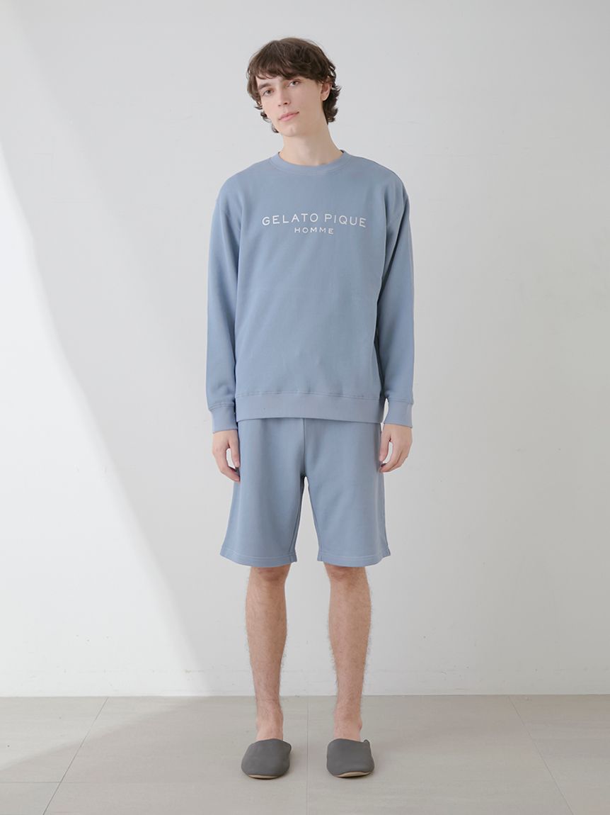 【ONLINE限定】【HOMME】コットン裏毛ハーフパンツ | PHCP259030