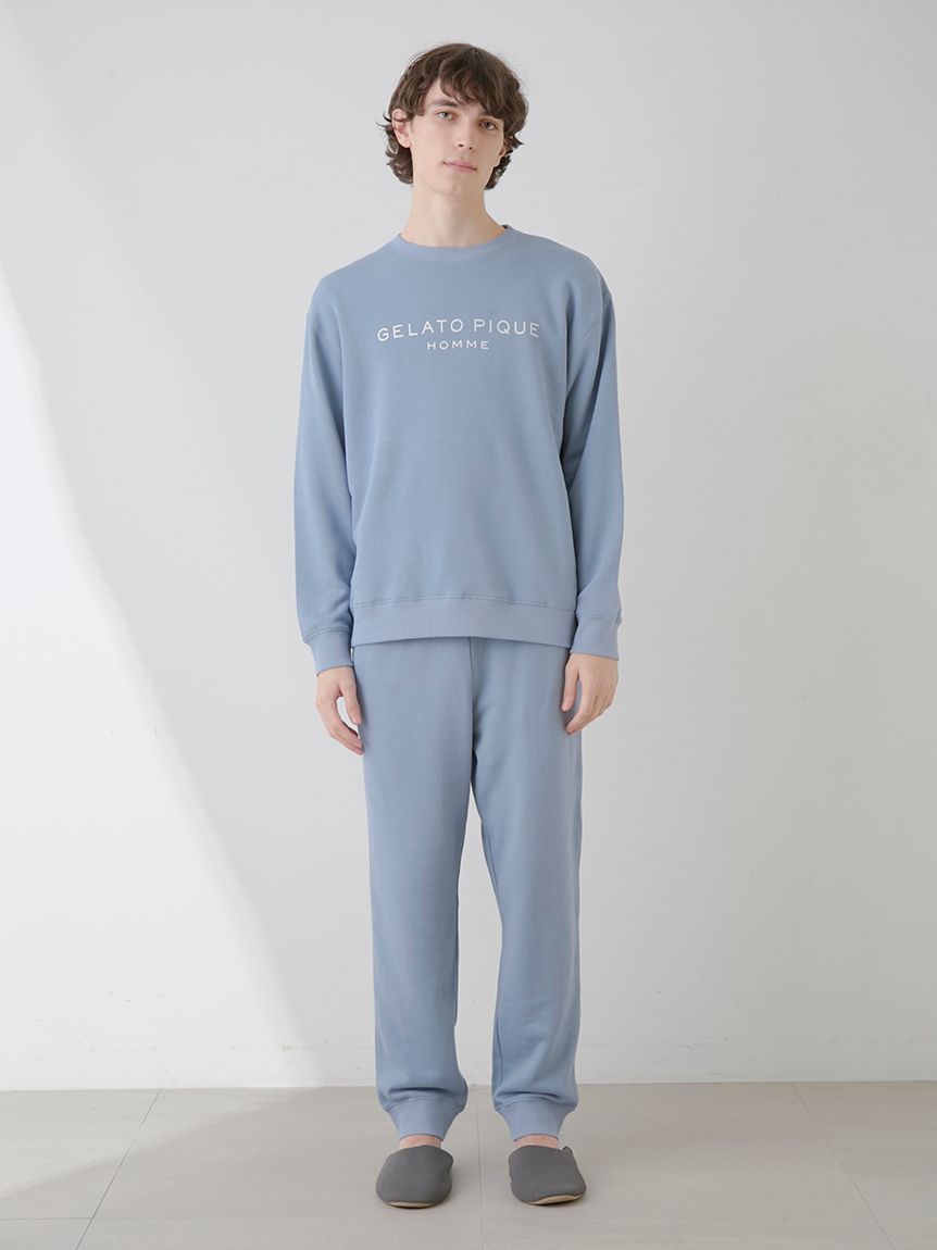ジェラートピケ マリオ コラボ 裏毛プルオーバー＆ロングパンツ 藤田