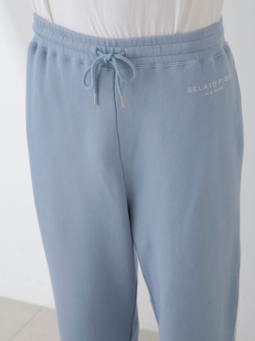 ONLINE限定】【HOMME】コットン裏毛ロングパンツ(ロングパンツ