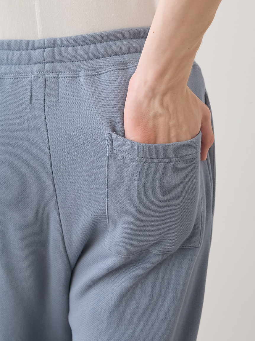 ONLINE限定】【HOMME】コットン裏毛ロングパンツ(ロングパンツ
