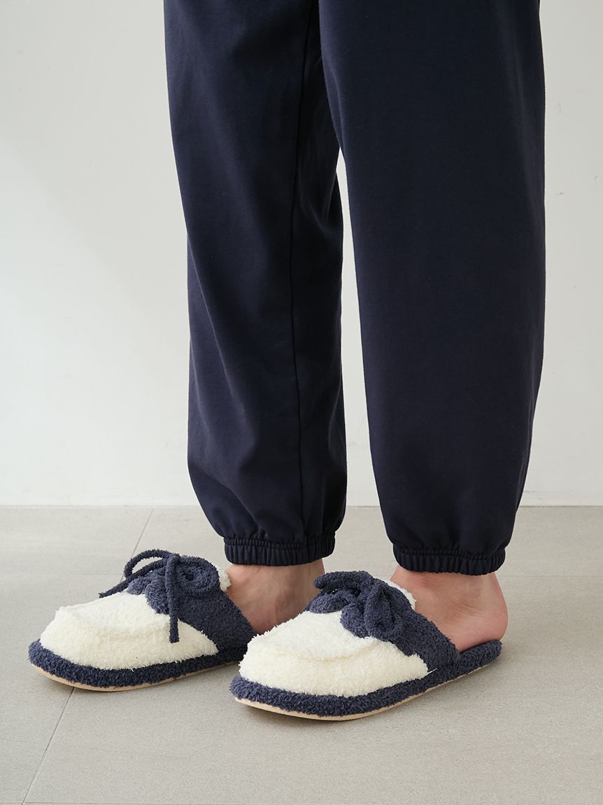 HOMME】裏毛ハートロゴ刺繍ロングパンツ(ロングパンツ)｜ルームウェア
