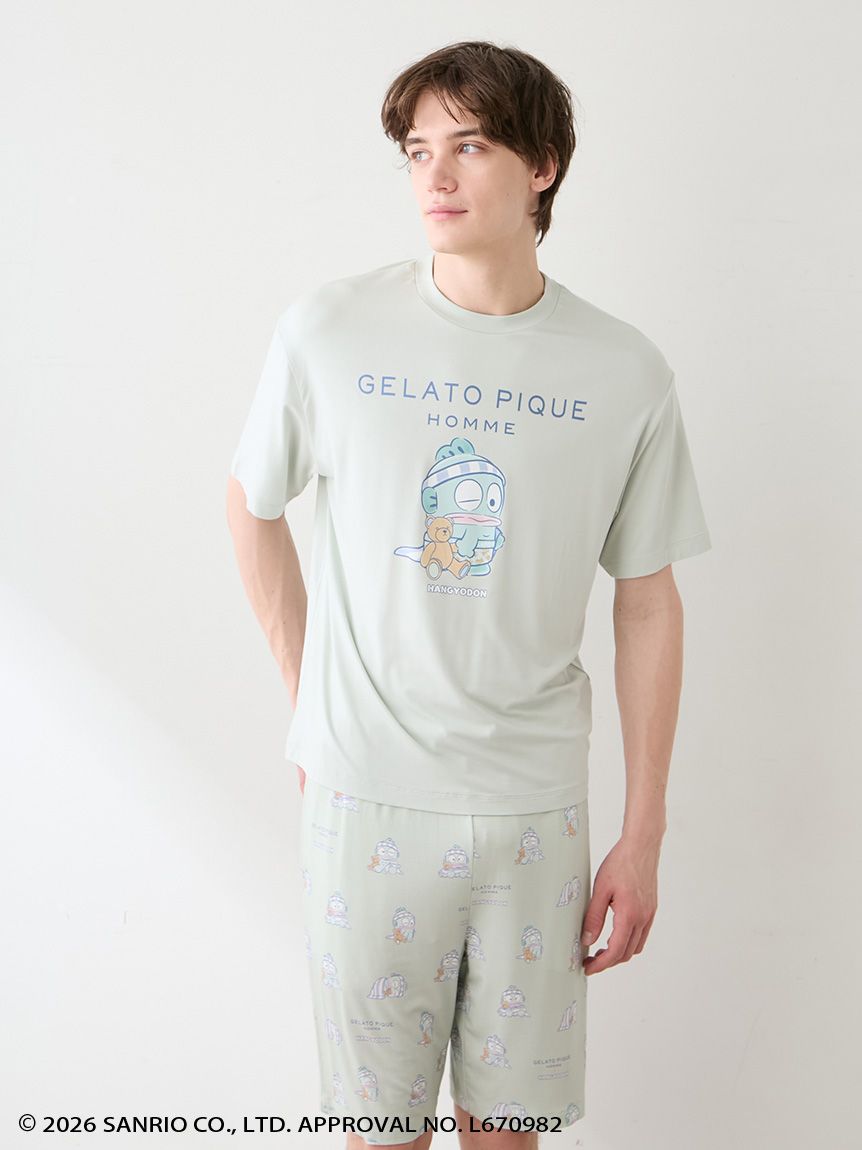 ハンギョドン】【HOMME】総柄ハーフパンツ(ハーフパンツ)｜ルーム