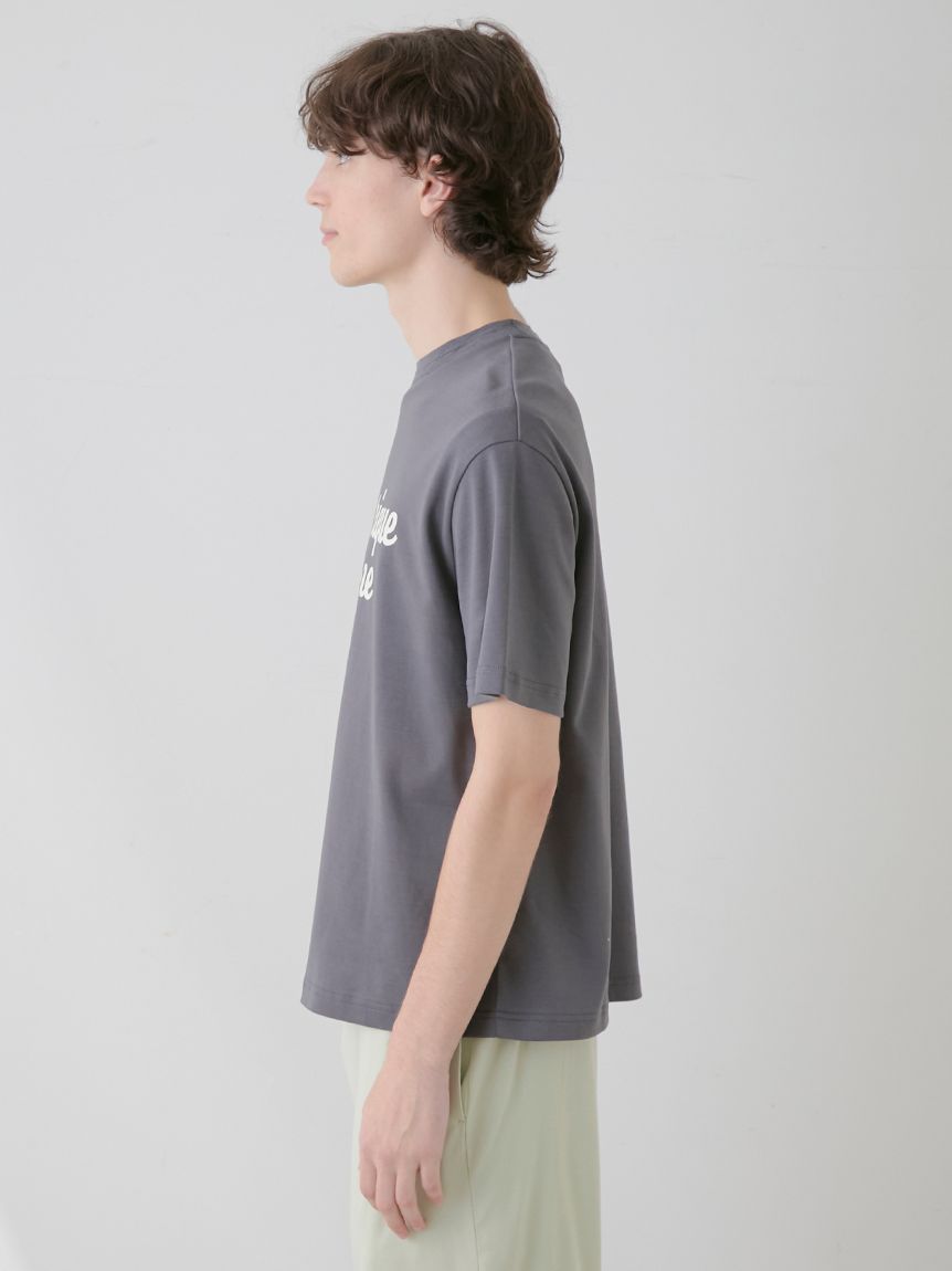 【HOMME】ジェラートピケロゴプリントTシャツ | PHCT251926