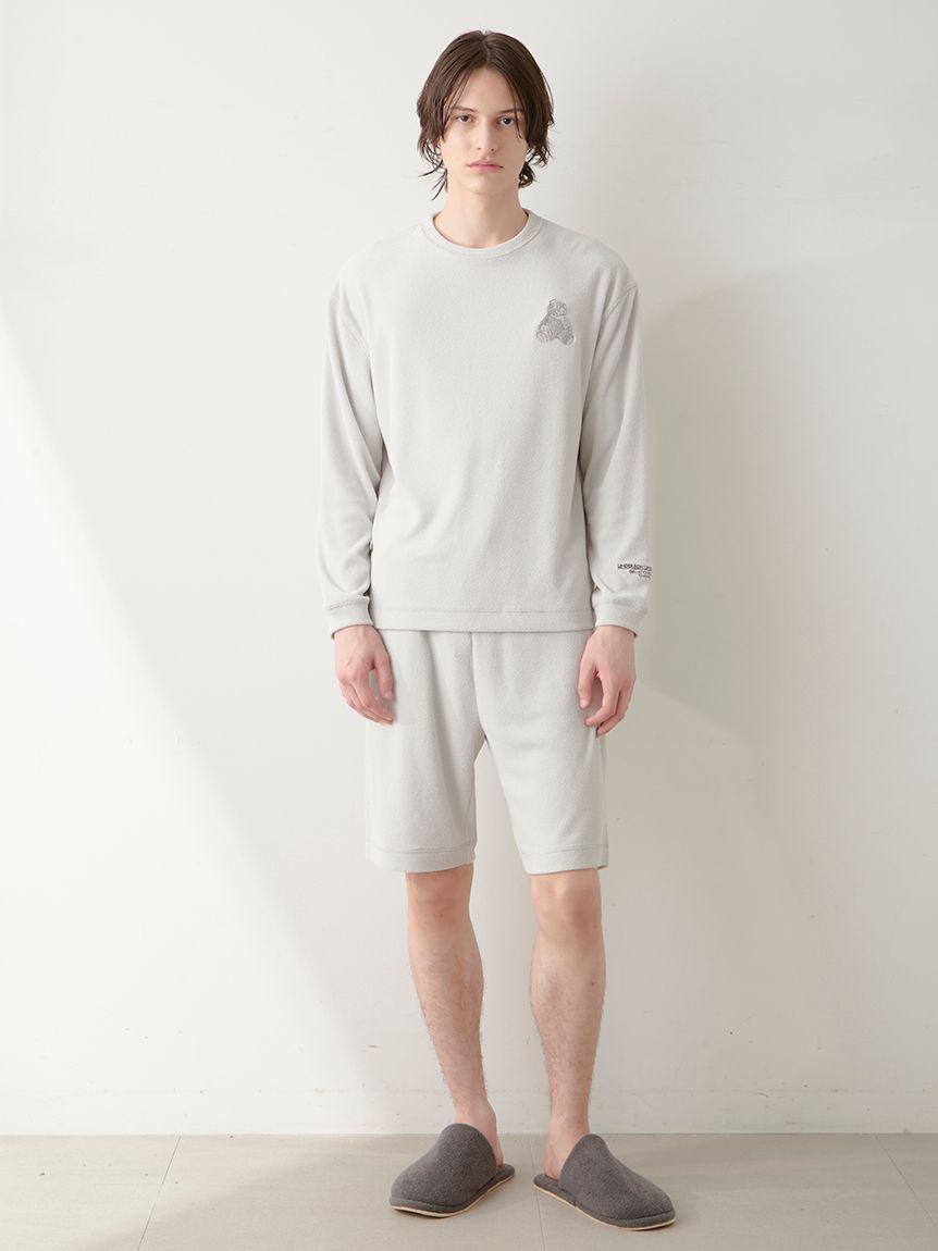 UNDERSON UNDERSON】【HOMME】パイルプルオーバー(カットソー・Tシャツ