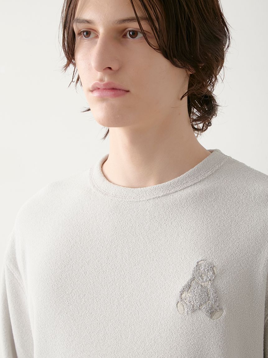 UNDERSON UNDERSON】【HOMME】パイルプルオーバー(カットソー・Tシャツ