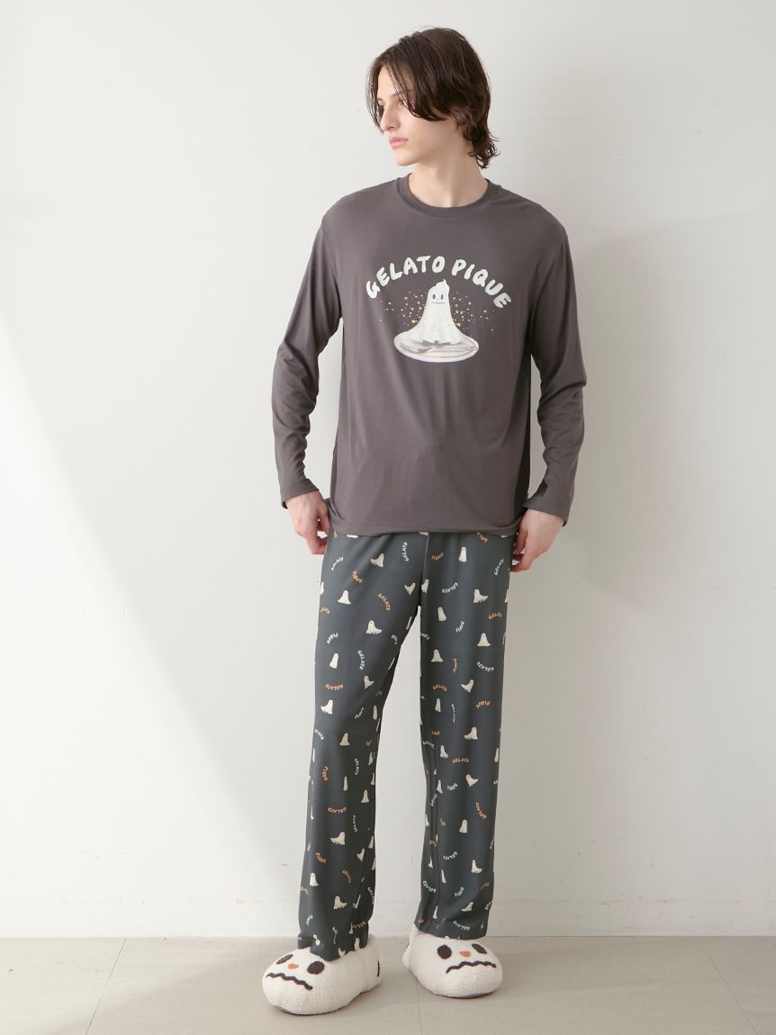 HOMME】TRICK GHOSTワンポイントロンT(カットソー・Tシャツ)｜ルーム