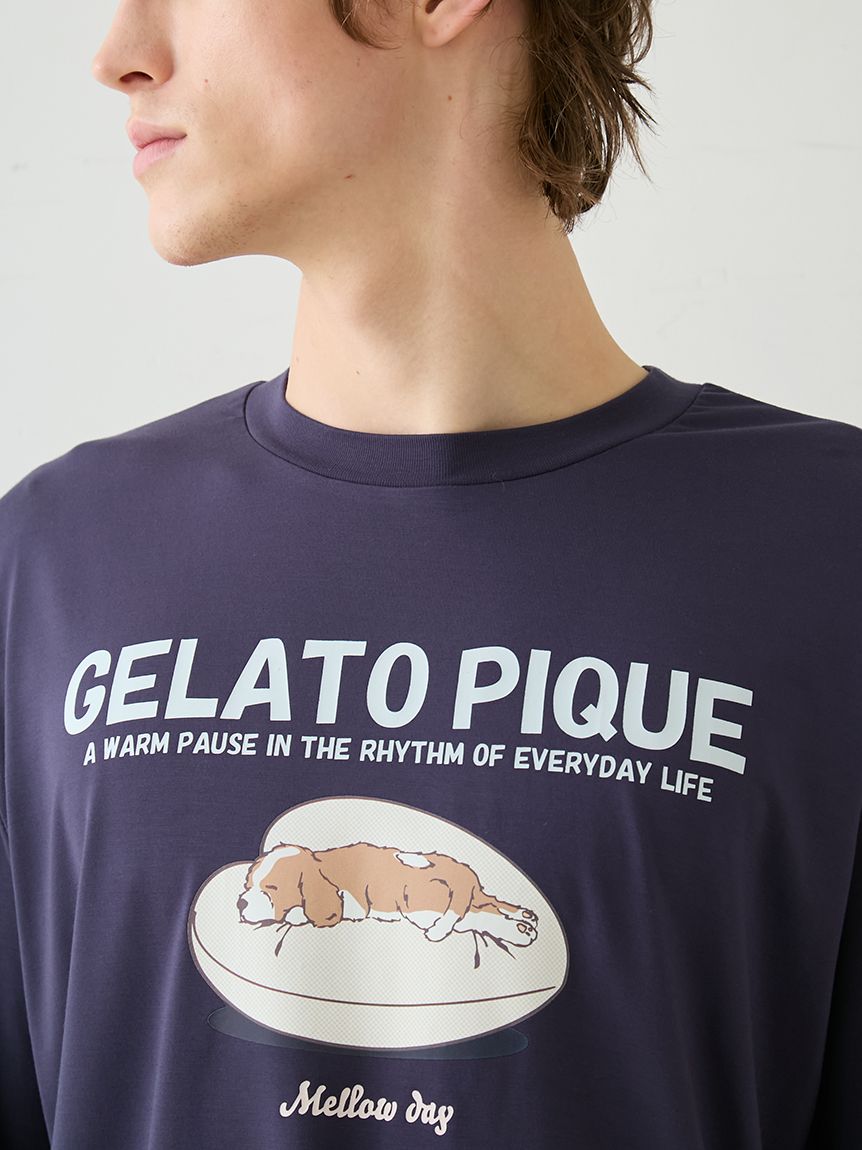 GELATO PIQUE グレー ロングスリーブTシャツ　フリーサイズ GELATO PIQUE グレー ロングスリーブTシャツ - メルカリ