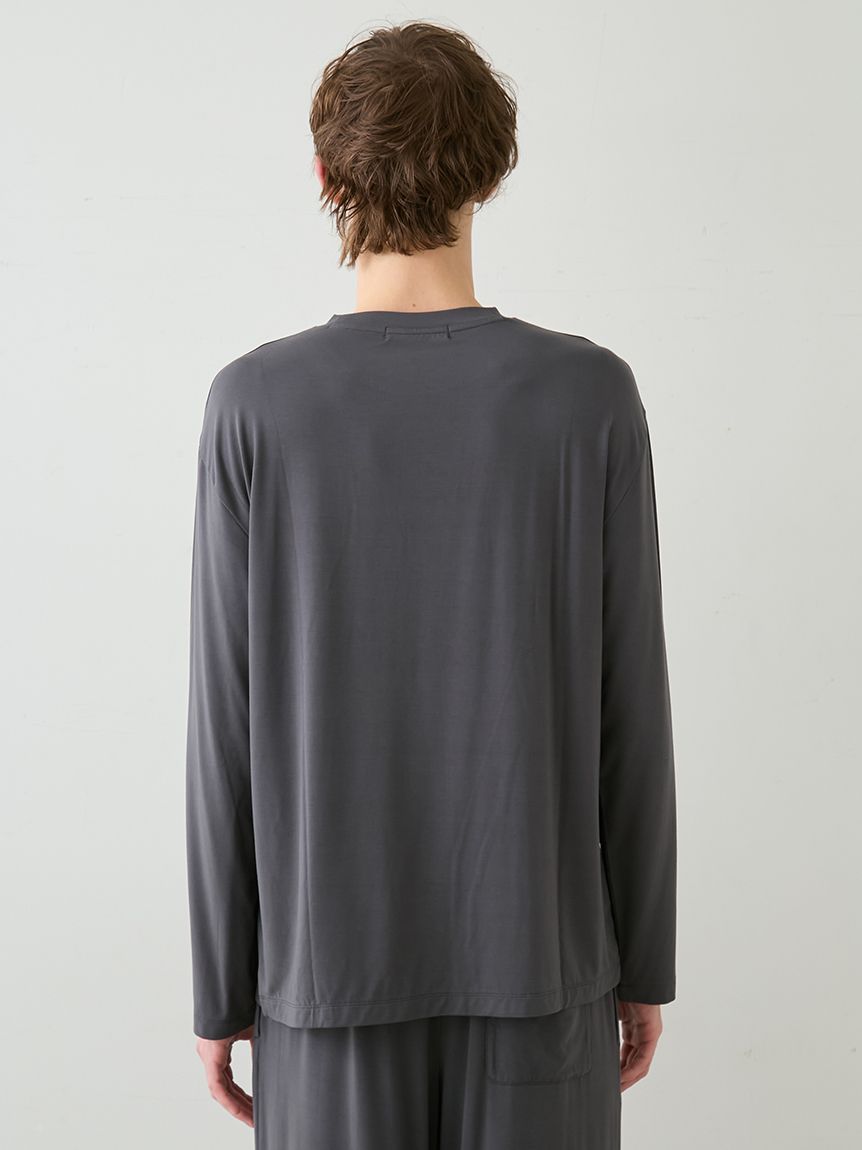 HOMME】レーヨンジェラートベアプリントロンT(カットソー・Tシャツ