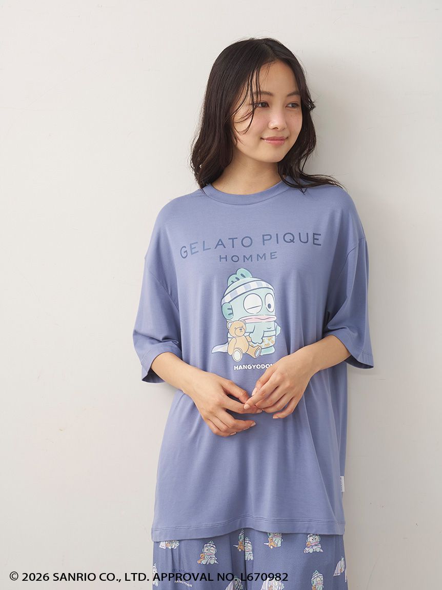 ハンギョドン】【HOMME】ワンポイントTシャツ(カットソー・Tシャツ