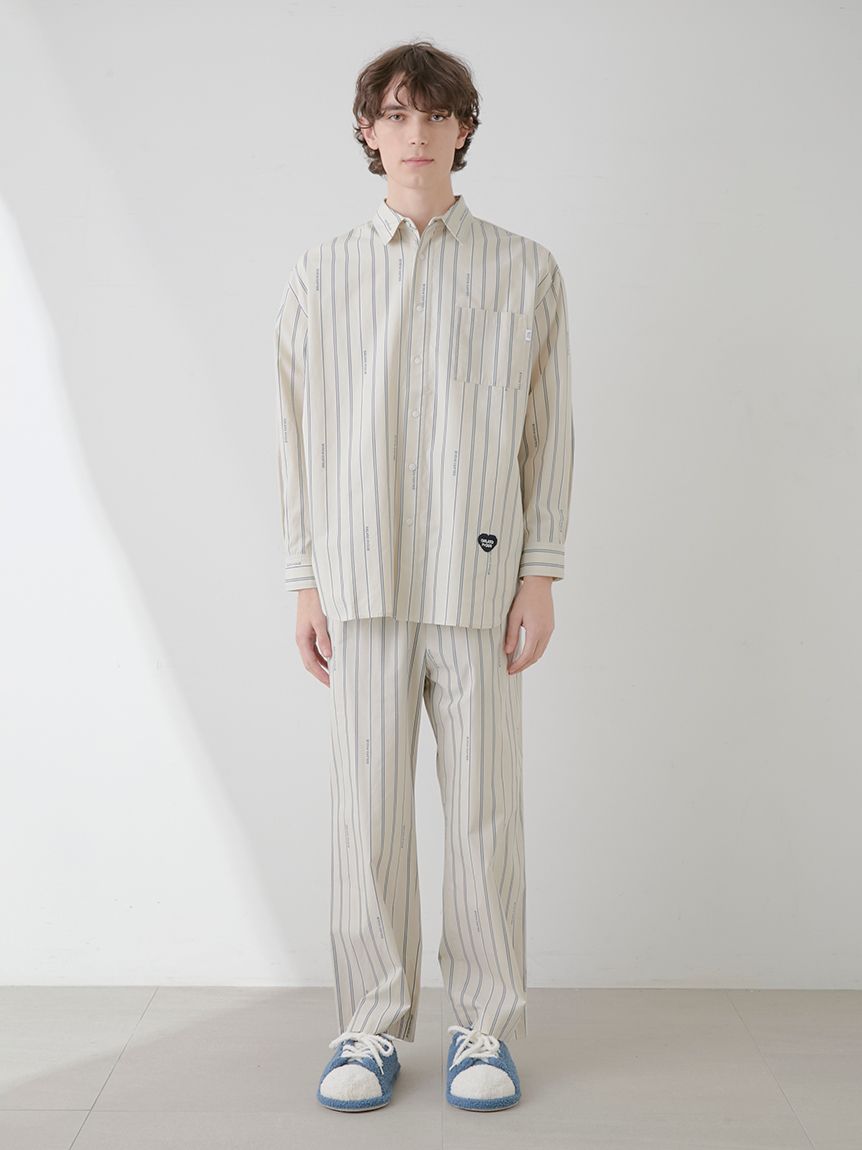 【ONLINE限定】【HOMME】ハートワッペンロングパンツ | PHFP251924