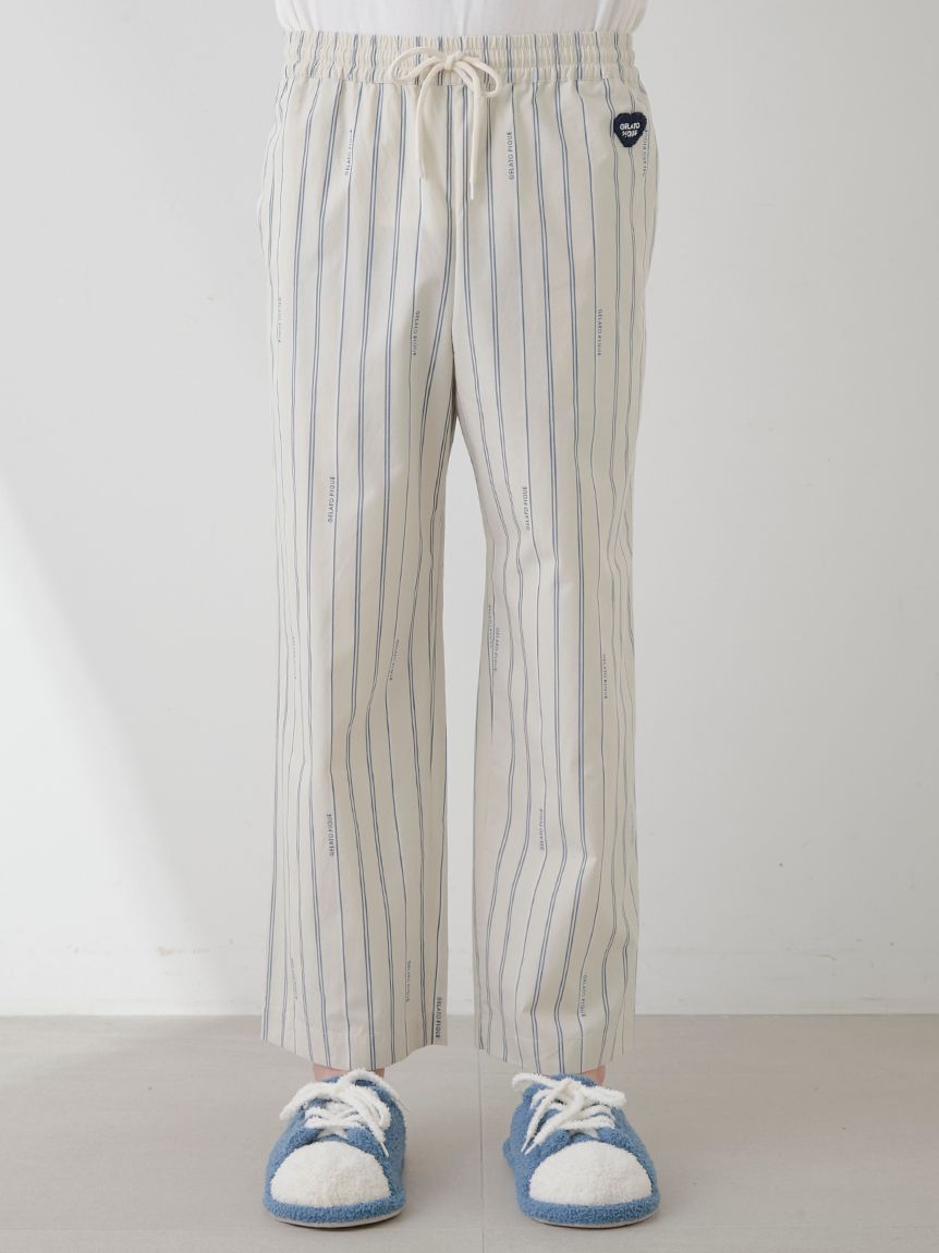 【ONLINE限定】【HOMME】ハートワッペンロングパンツ | PHFP251924