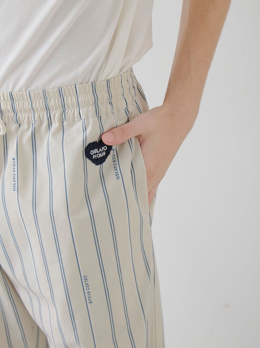 【ONLINE限定】【HOMME】ハートワッペンロングパンツ | PHFP251924